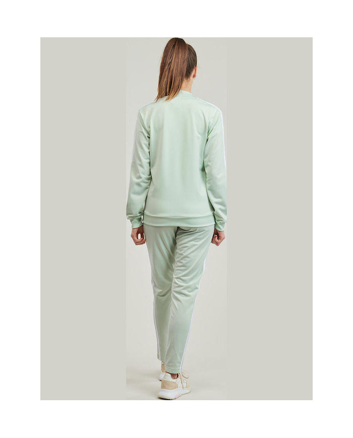 Adidas tuta completa verde modello basic Essentials Set Tuta Sportiva Strisce IX1094
