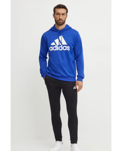Adidas tuta completa felpa con cappuccio e pantalone nero IY6659
