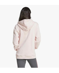Felpa Adidas Donna ESSENTIALS BIG LOGO REGULAR FLEECE HOODIE con interno felpato
