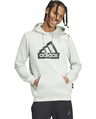 Adidas felpa modello Essentials con Logo stampato con cappuccio 
