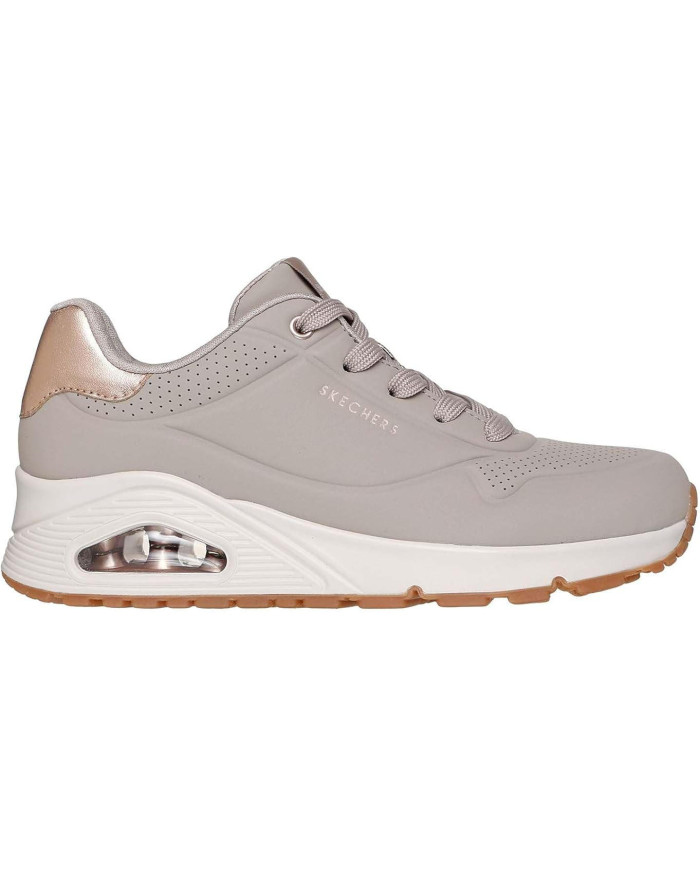 Scarpe da ginnastica SKECHERS LOS ANGELES 177094 con camera d'aria e dettagli dietro cromato 
