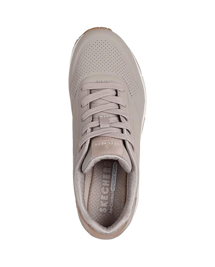 Scarpe da ginnastica SKECHERS LOS ANGELES 177094 con camera d'aria e dettagli dietro cromato 
