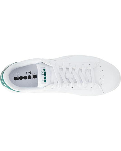 Diadora 101.178327 - TORNEO Unisex, Colore D1184 - White/Posy Green
