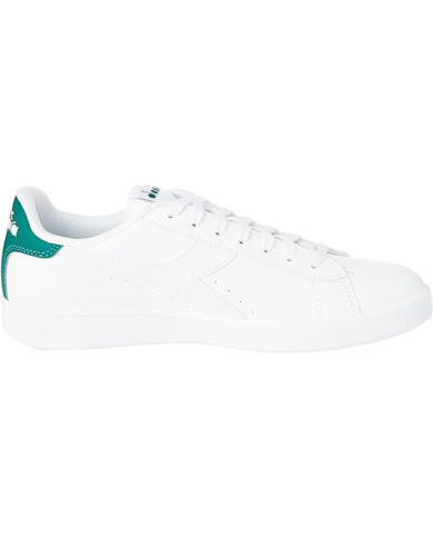 Diadora 101.178327 - TORNEO Unisex, Colore D1184 - White/Posy Green
