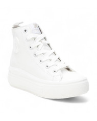 Xti Kids SNEAKERS 151065 BIANCHE a collo alto e suola alta
