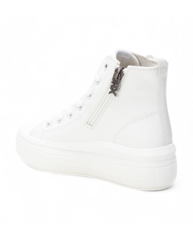 Xti Kids SNEAKERS 151065 BIANCHE a collo alto e suola alta
