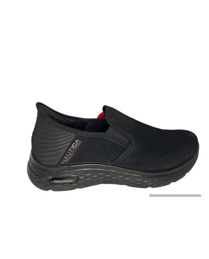 Scarpe da camminata leggere NAUTICA con calzata facile nera o marrone 
