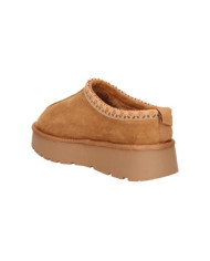 XTI - Scarpa da donna con il platform a ciabatta con pelliccia interna 
