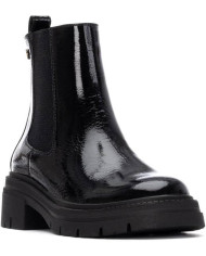 XTI 144297, Stivale basso in due colori da Donna con cerniera interna 
