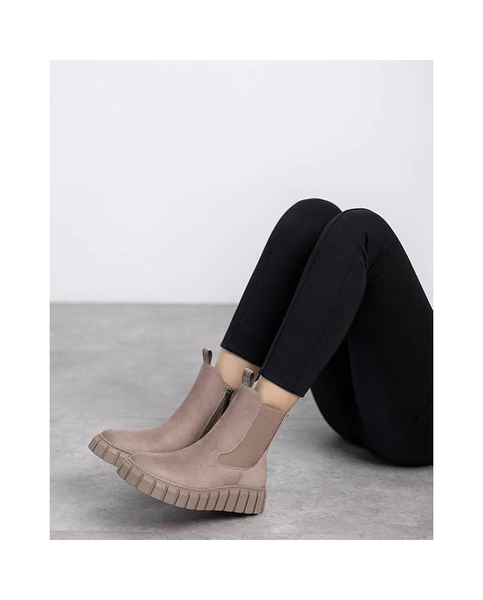 REFRESH STIVALETTO da donna invernale 173088 nero o taupe opaco 
