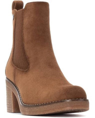 REFRESH 173039, Stivale Donna con cerniera laterale in simil pelle 
