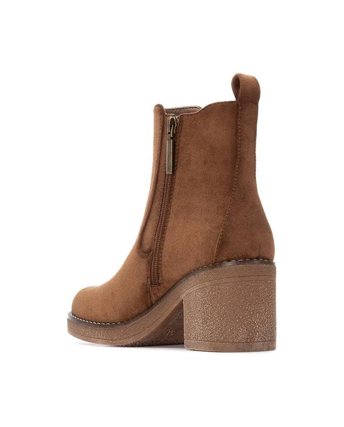 REFRESH 173039, Stivale Donna con cerniera laterale in simil pelle 
