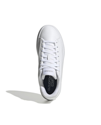 Sneakers Acesmash Base JR4530 Calzature Bianco con logo forato 
