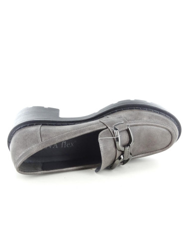 EVAFLEX MOCASSINI 3835 COLLEZIONE AUTUNNO/INVERNO COLORE TAUPE SINTETICO
