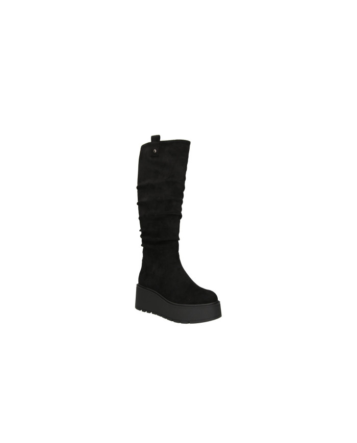 Wcubed Stivale alto 49281 con suola alta e tomaia in tessuto super calde pronte per affrontare il caldo inverno 
