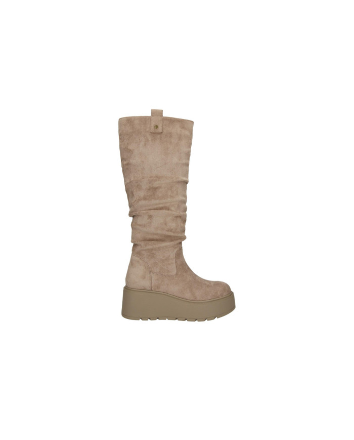 Wcubed Stivale alto 49281 con suola alta e tomaia in tessuto super calde pronte per affrontare il caldo inverno 
