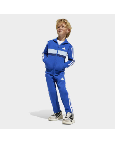 adidas Sportswear 3-Stripes Bambino Set Tuta con giacca con zip e pantalone 
