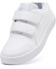 PUMA COURTFLEX V3 V PS 397642 02 BIANCO con chiusura strappi 
