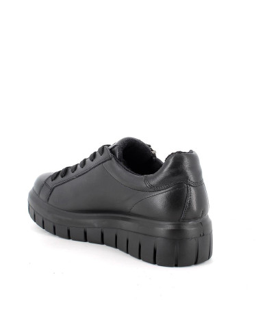 Scarpe Igi&Co da donna con zeppa da donna nero con zip
