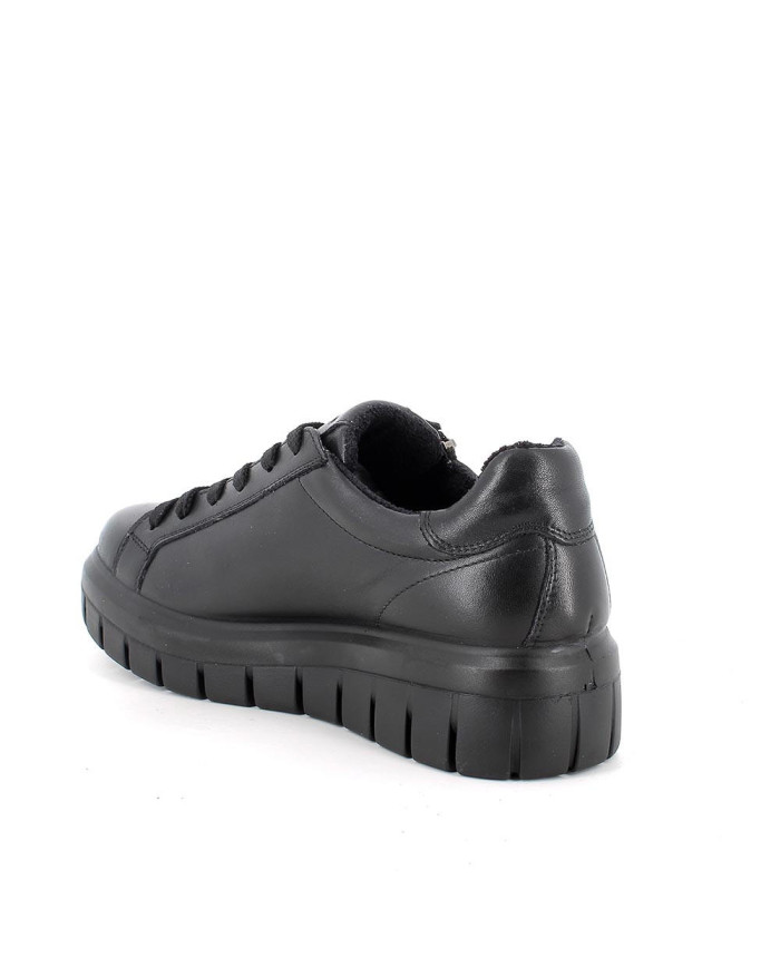 Scarpe Igi&Co da donna con zeppa da donna nero con zip
