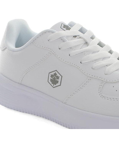 SNEAKERS LUMBERJACK FINSTER DONNA 102243513 TOTAL WHITE CON LOGO 
