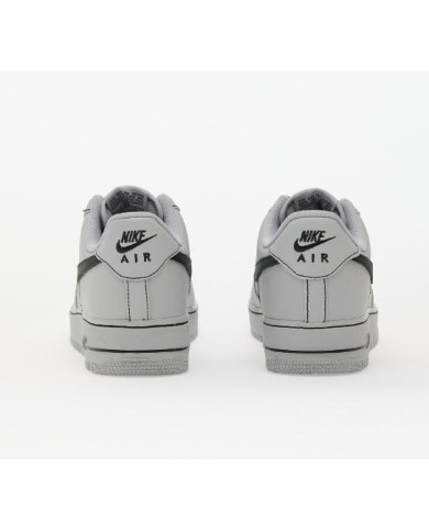 Nike Air Force 1 '07 Lv8 Wolf Grey/ Black. GRIGIO E NERO 
