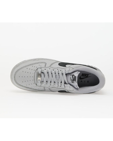 Nike Air Force 1 '07 Lv8 Wolf Grey/ Black. GRIGIO E NERO 
