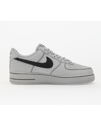Nike Air Force 1 '07 Lv8 Wolf Grey/ Black. GRIGIO E NERO 
