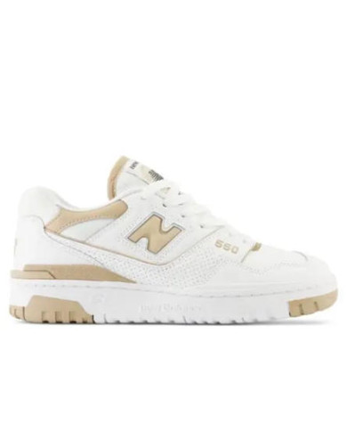 New Balance BBW550BT SNEAKERS IN bianco e beige unisex 
