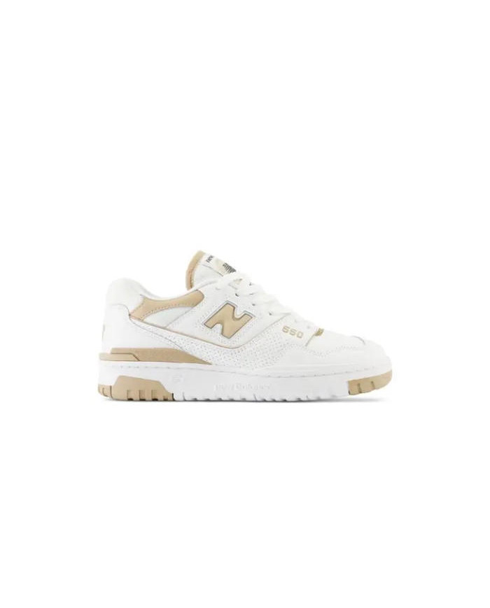 New Balance BBW550BT SNEAKERS IN bianco e beige unisex 

