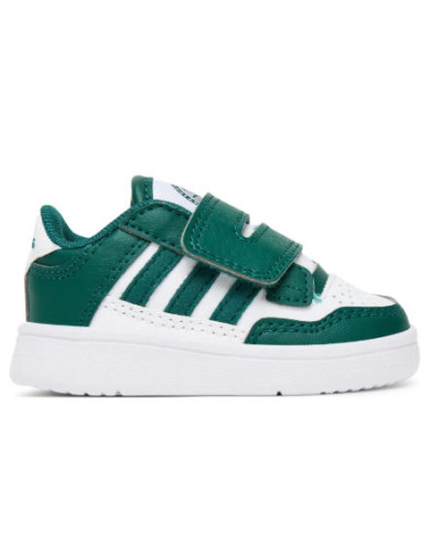 Sneakers per bambini adidas Rapid JR1023 verde e bianco 
