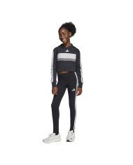 Tuta per bambina adidas Seasonal Essentials Tiberio 3 stripes
