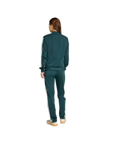Adidas Tuta Essentials 3-Stripes Donna Verde - Design Iconico e Comfort Quotidiano JX0505
