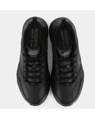 Skechers Relaxed Fit: Oak Canyon outdoor memory foam 51896 nero in semipelle
