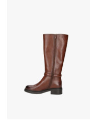 Wcubed Stivali 49055 neri o marroni con suola bassa e gambale alto 
