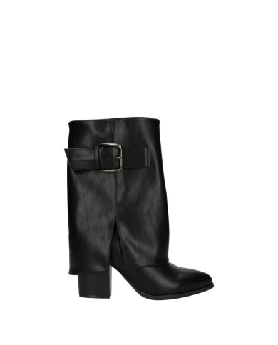 Wcubed Stivaletti 49057 da donna neri con tacco e chiusura zip 
