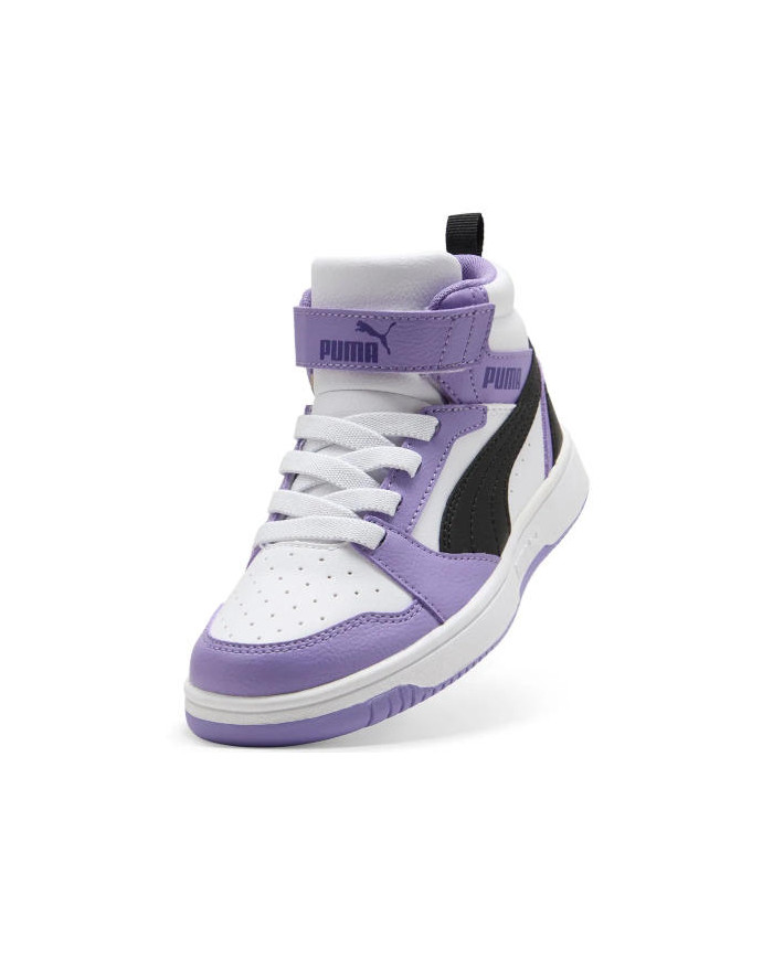 Puma Sneaker da bambina Rebound V6 Mid AC+ PS viola a collo alto 
