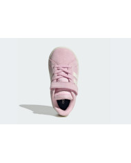 SNEAKERS BAMBINA ADIDAS GRAND COURT 00S EL I JR0781 IN CAMOSCIO ROSA CON STRAPPO 
