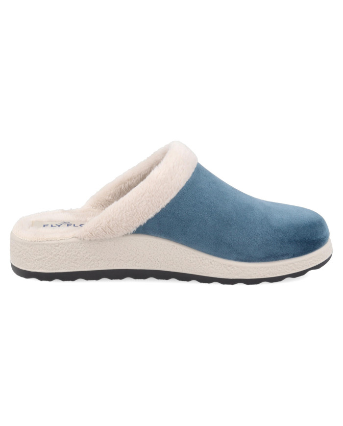 Fly Flot da donna pantofole con pelliccia 
