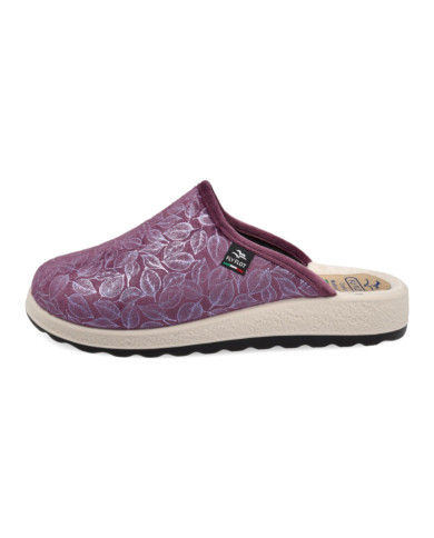 Fly flot Pantofole 51x23ef Blu con disegno luminoso delle foglie 
