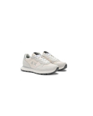 
Scarpe Donna Sun68 Sneakers Ally Gold Silver Colore Bianco Panna - Z45202

