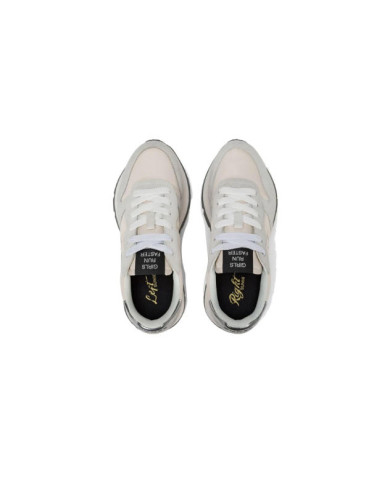 
Scarpe Donna Sun68 Sneakers Ally Gold Silver Colore Bianco Panna - Z45202


