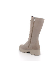 Stivale IGI&CO 8666011 Donna beige alto in camoscio e allacciato
