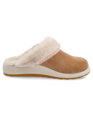ciabatta da donna in morbida microfibra fly flot - BEIGE
