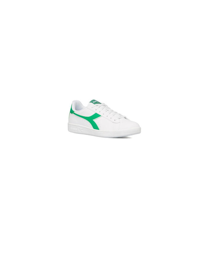 Sneakers bianche da uomo con logo verde Diadora Torneo
