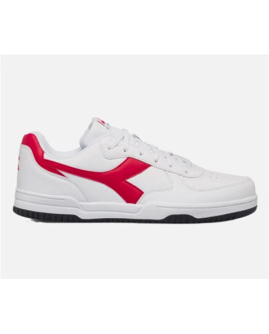 Diadora Sneaker uomo Chaussures Raptor Low - 101.177704-D0049 bianche e rosse 
