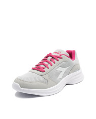 Scarpe da corsa grigie Diadora Robyn 4 w D0237 con interni fuxia
