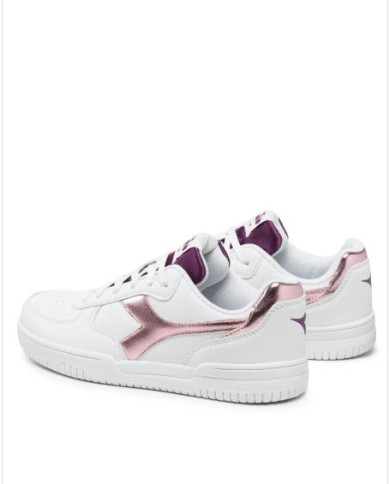 Scarpe da ginnastica Raptor Low Metalic Satin Wn 101.178641 01 20006 bianco 
