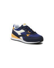 Diadora Sneakers N.92 101.177716 01 C1141 da bambino blu e giallo 
