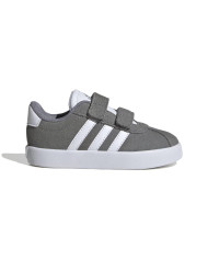 ID9159 SCARPA BAMBINO ADIDAS grigia in camoscio 

